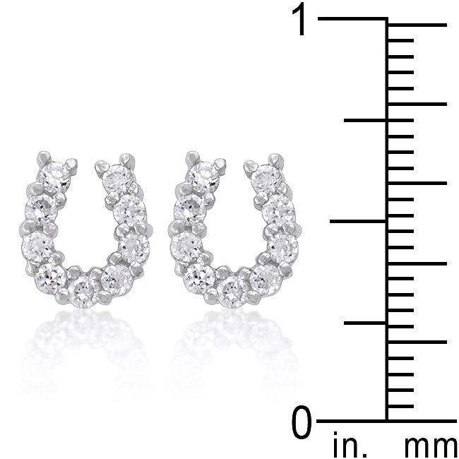 Lucky Horseshoe Earrings - JGI - Flyclothing LLC