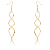 Golden Twist Earrings - JGI - Flyclothing LLC