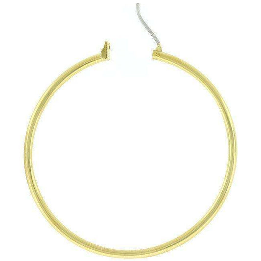 Large Golden Hoop Earrings - JGI - Flyclothing LLC