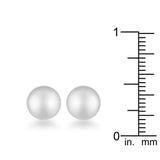 Julie Rhodium Sphere Stud Earrings - JGI - Flyclothing LLC