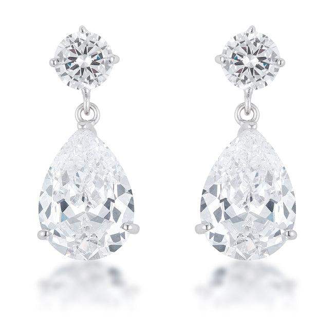 Shimmering CZ Earrings - JGI - Flyclothing LLC