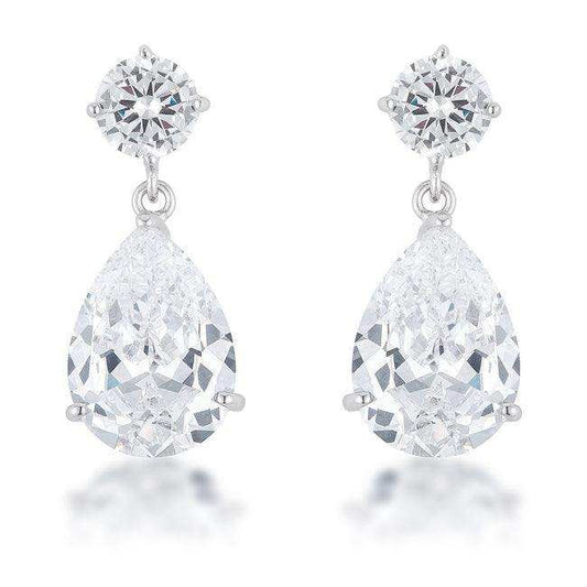 Shimmering CZ Earrings - JGI - Flyclothing LLC