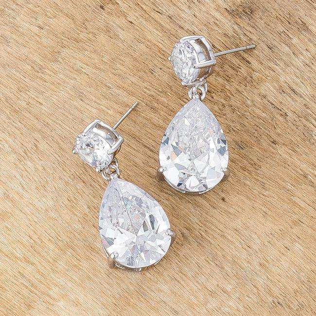 Shimmering CZ Earrings - JGI - Flyclothing LLC
