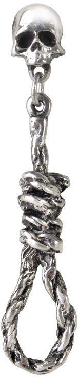 Alchemy Metal-Wear Hang Man's Noose Earring - Alchemy Gothic
