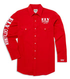 Men's Ely Cattleman Long Sleeve Western Snap Rodeo Shirt - Ely Cattleman