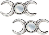 Alchemy Gothic Triple Goddess Studs - Alchemy Gothic - Flyclothing LLC