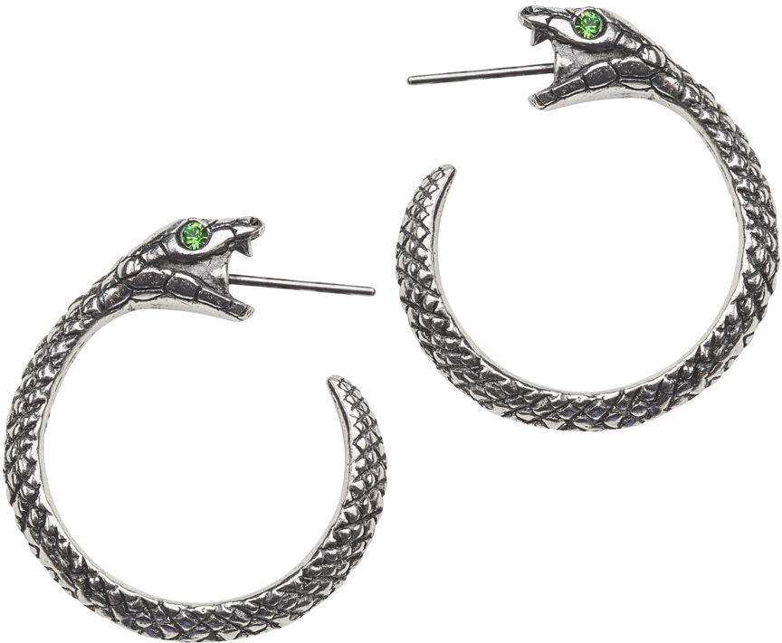 Alchemy Gothic The Sophia Serpent Earrings - Alchemy Gothic - Flyclothing LLC