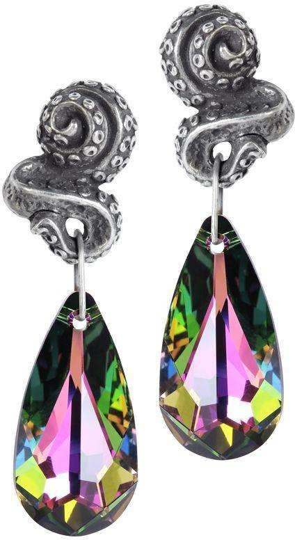 Alchemy Gothic Kraken Earrings - Alchemy Gothic - Flyclothing LLC