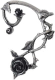 Alchemy Gothic Black Rose Ear Wrap - Alchemy Gothic - Flyclothing LLC