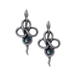 Alchemy Gothic Tercia Serpent Earrings - Alchemy Gothic - Flyclothing LLC