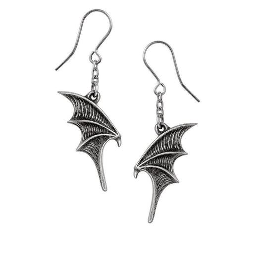 Alchemy Gothic A Night with Goethe Droppers Earrings - Flyclothing LLC