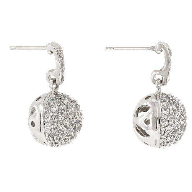 CZ Ball Dangle Earrings - JGI - Flyclothing LLC