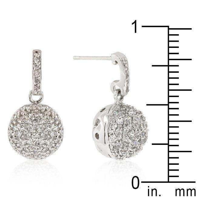 CZ Ball Dangle Earrings - JGI - Flyclothing LLC