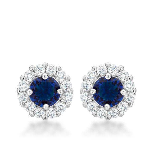 Bella Bridal Earrings in Blue - JGI - Flyclothing LLC