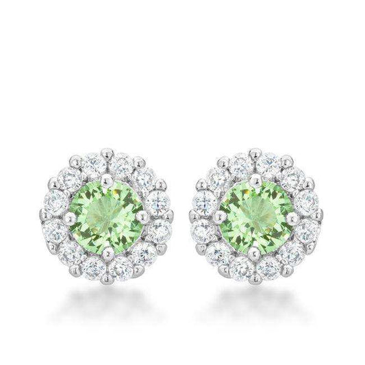 Bella Bridal Earrings in Peridot - JGI - Flyclothing LLC