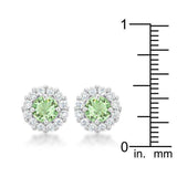 Bella Bridal Earrings in Peridot - JGI - Flyclothing LLC
