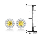 Bella Bridal Earrings in Yellow - JGI - Flyclothing LLC