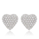 Special Pave Heart Earrings - JGI - Flyclothing LLC
