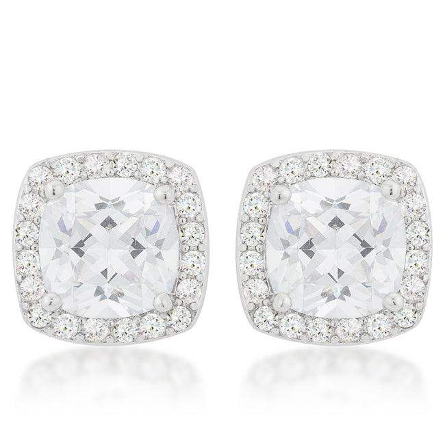 Pave Halo Earrings - JGI - Flyclothing LLC