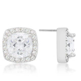 Pave Halo Earrings - JGI - Flyclothing LLC