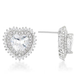 Halo Heart Earrings - JGI