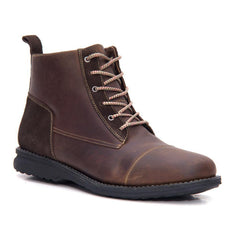 Sandro Moscoloni Eugene 6 eyelet straight tip boot brown - Sandro Moscoloni