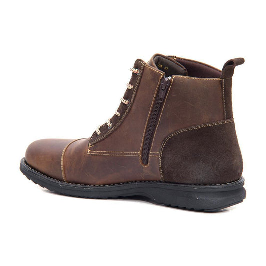 Sandro Moscoloni Eugene 6 eyelet straight tip boot brown - Sandro Moscoloni