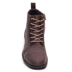 Sandro Moscoloni Eugene 6 eyelet straight tip boot brown - Sandro Moscoloni