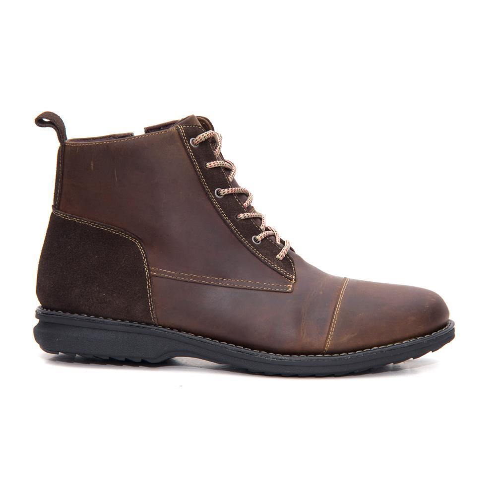 Sandro Moscoloni Eugene 6 eyelet straight tip boot brown - Sandro Moscoloni