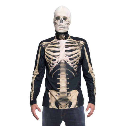 Skeleton mask-tee combo - Flyclothing LLC