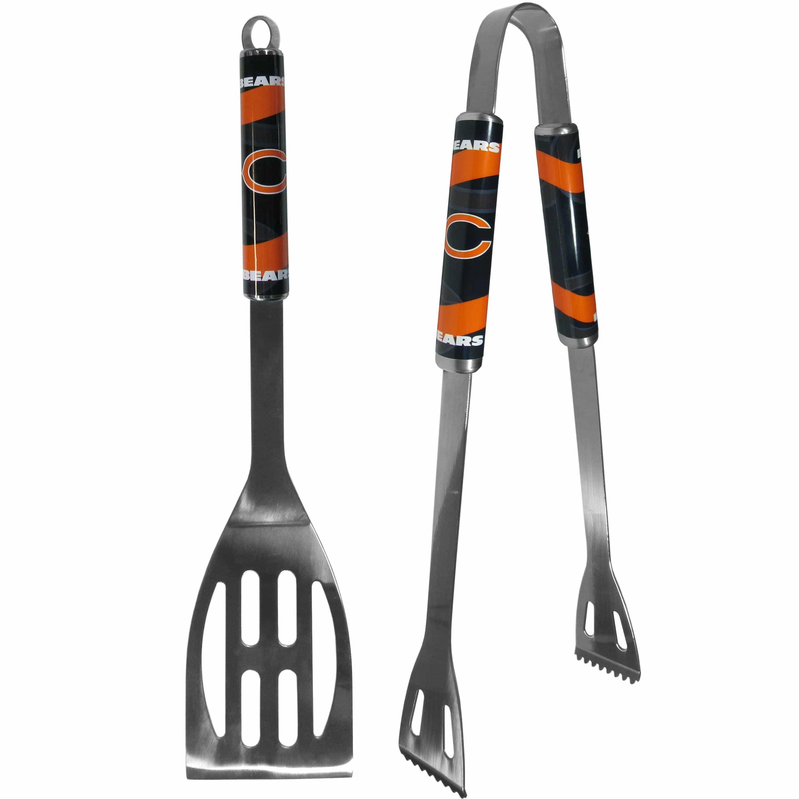 Chicago Bears 2 pc Steel BBQ Tool Set - Siskiyou Buckle