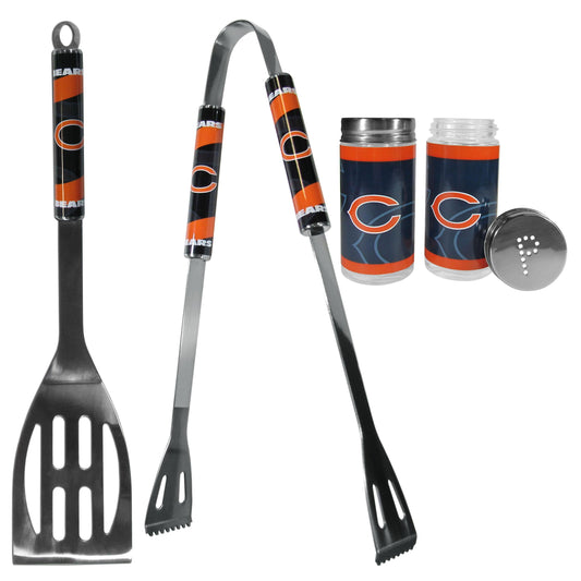 Chicago Bears 2pc BBQ Set with Tailgate Salt & Pepper Shakers - Flyclothing LLC