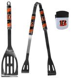 Cincinnati Bengals 2 pc BBQ Set and Chip Clip - Siskiyou Buckle