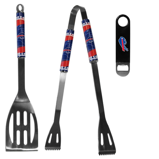 Buffalo Bills 2 pc BBQ Set and Bottle Opener - Siskiyou Buckle