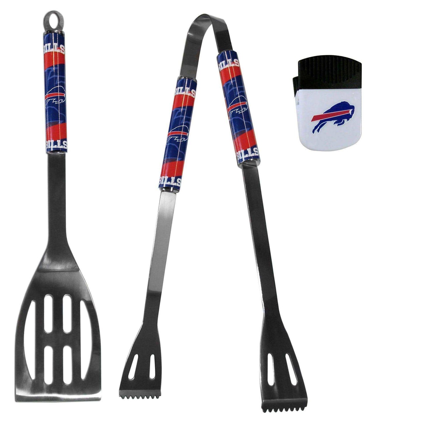 Buffalo Bills 2 pc BBQ Set and Chip Clip - Siskiyou Buckle - Flyclothing LLC