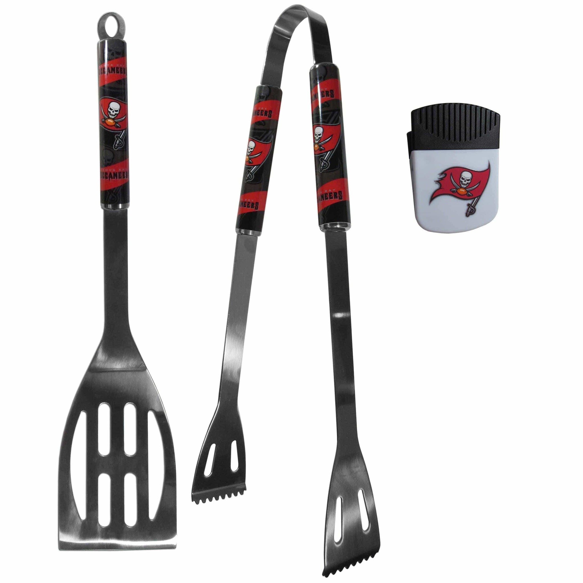 Tampa Bay Buccaneers 2 pc BBQ Set and Chip Clip - Siskiyou Buckle - Flyclothing LLC