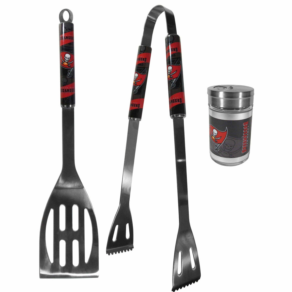 Tampa Bay Buccaneers 2pc BBQ Set with Season Shaker - Siskiyou Buckle