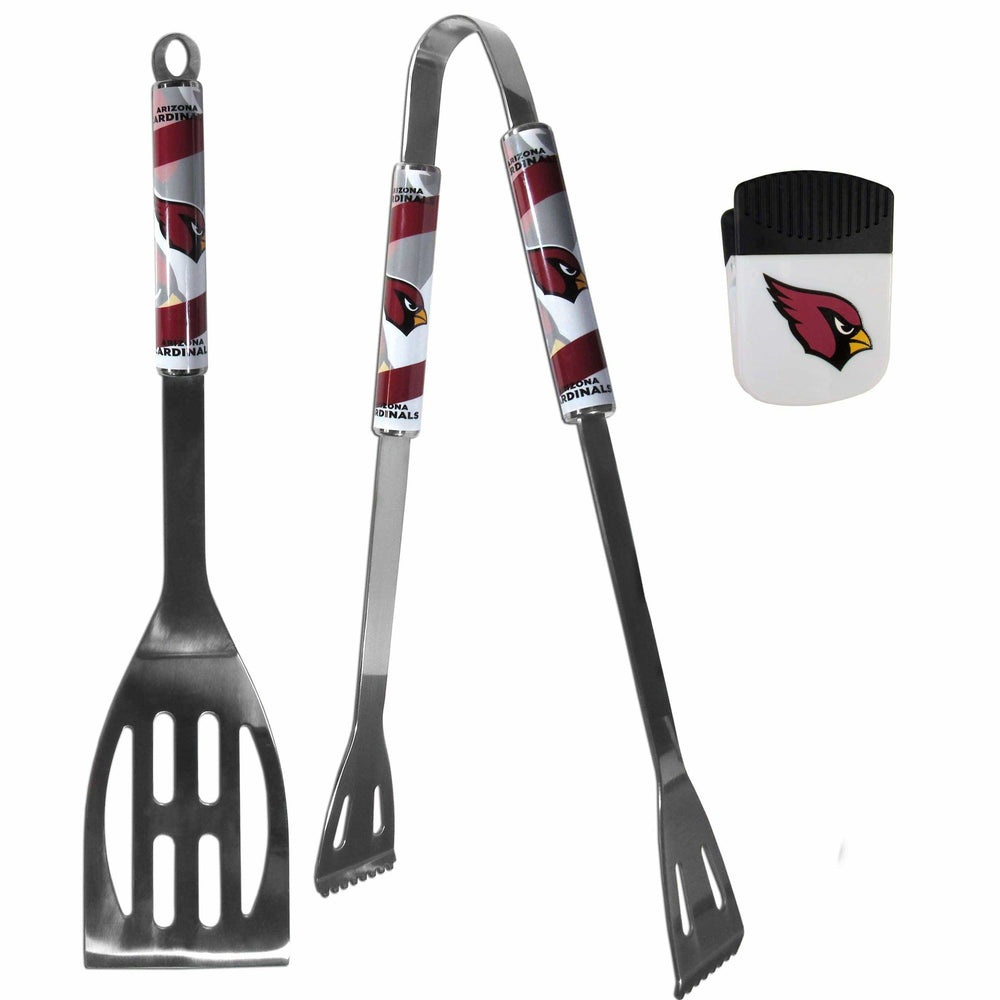 Arizona Cardinals 2 pc BBQ Set and Chip Clip - Siskiyou Buckle