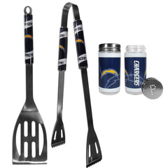 Los Angeles Chargers 2pc BBQ Set with Tailgate Salt & Pepper Shakers - Flyclothing LLC