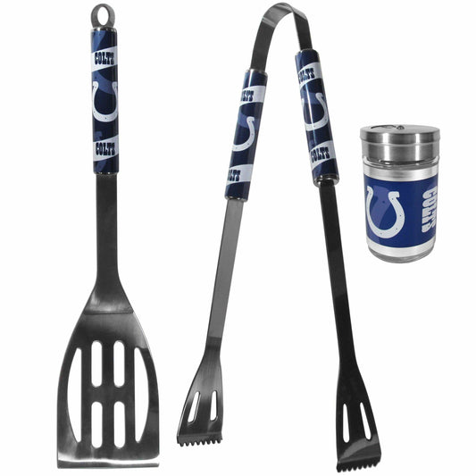Indianapolis Colts 2pc BBQ Set with Season Shaker - Siskiyou Buckle