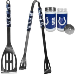 Indianapolis Colts 2pc BBQ Set with Tailgate Salt & Pepper Shakers - Siskiyou Buckle