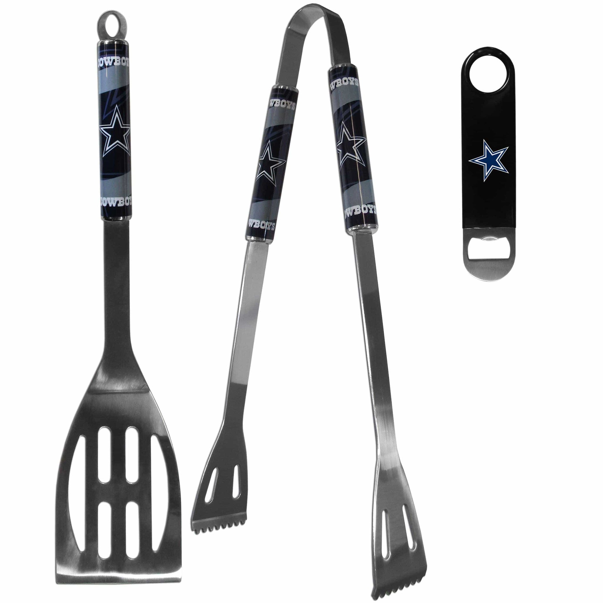Dallas Cowboys 2 pc BBQ Set and Bottle Opener - Siskiyou Buckle - Flyclothing LLC