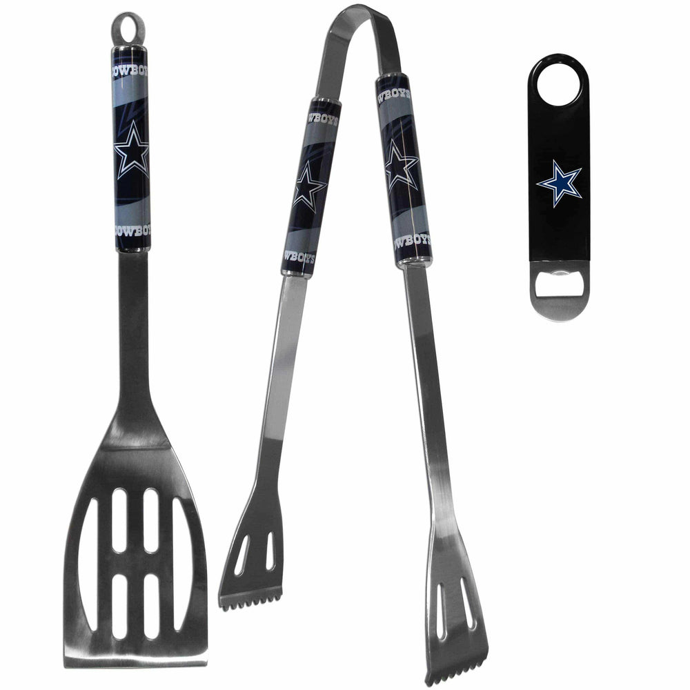 Dallas Cowboys 2 pc BBQ Set and Bottle Opener - Siskiyou Buckle - Flyclothing LLC