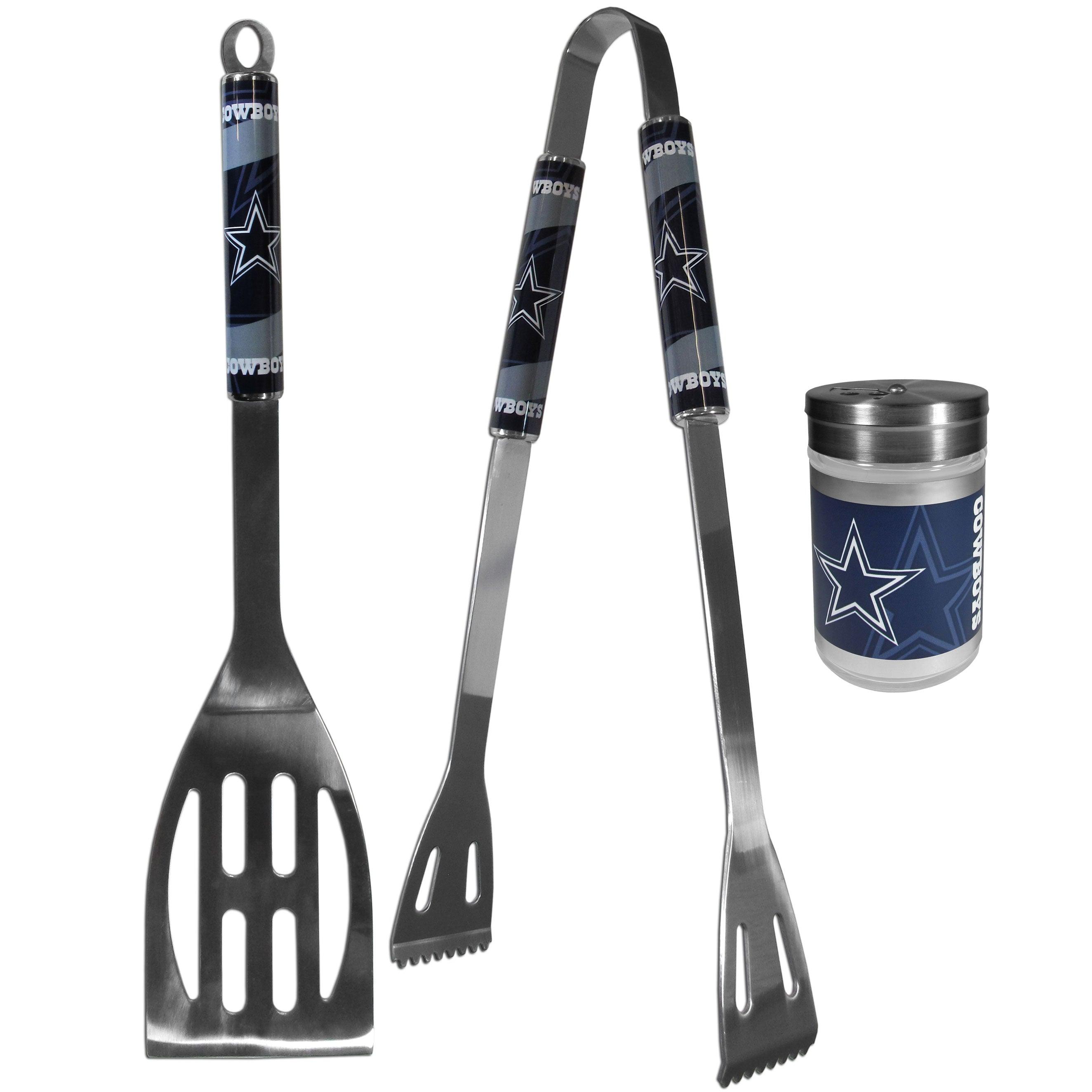Dallas Cowboys 2pc BBQ Set with Season Shaker - Flyclothing LLC