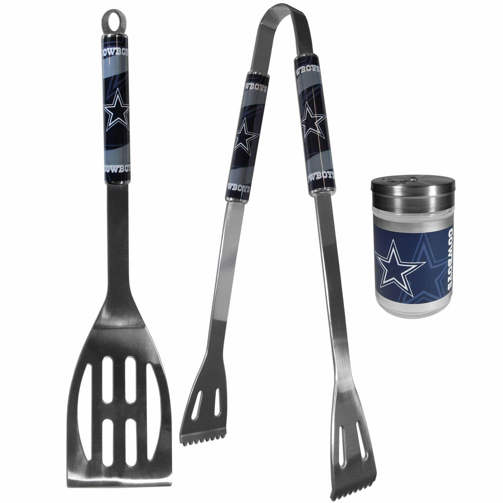 Dallas Cowboys 2pc BBQ Set with Season Shaker - Siskiyou Buckle