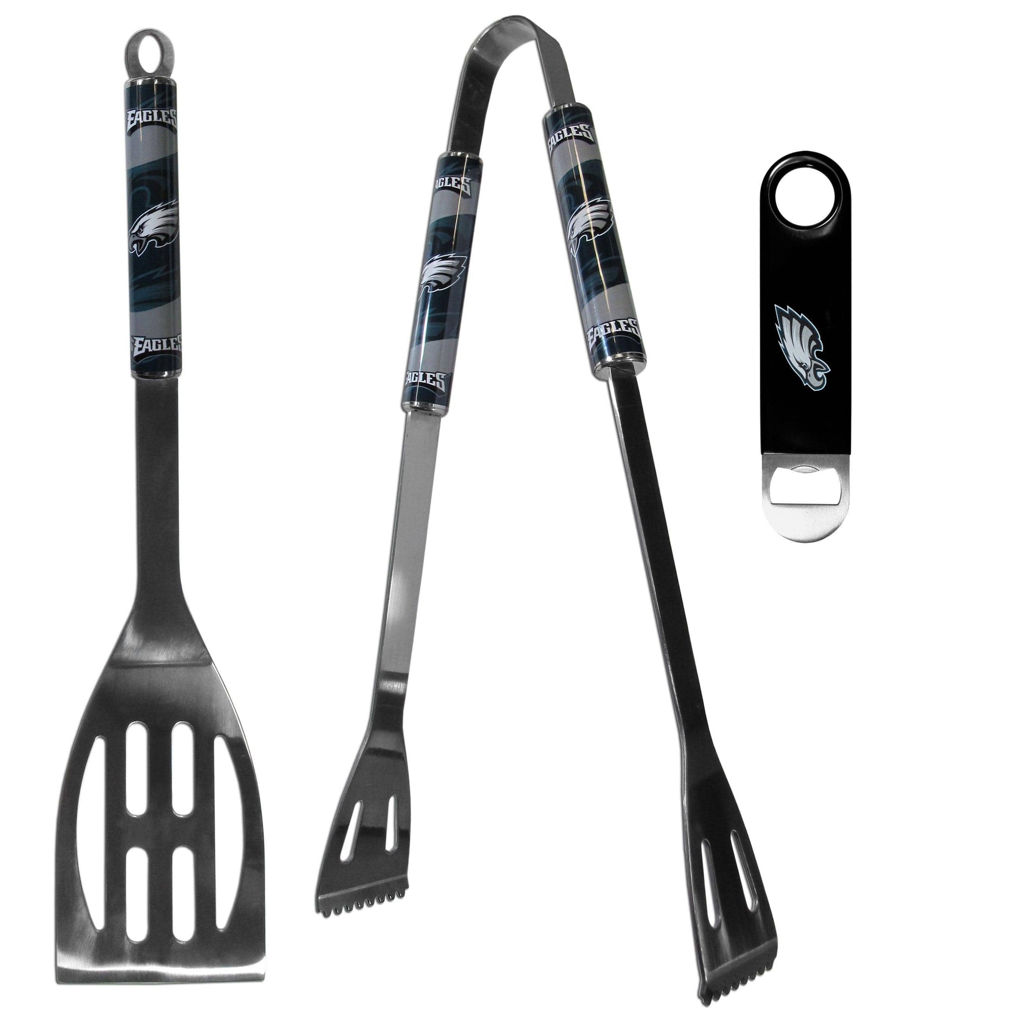 Philadelphia Eagles 2 pc BBQ Set and Bottle Opener - Siskiyou Buckle - Flyclothing LLC