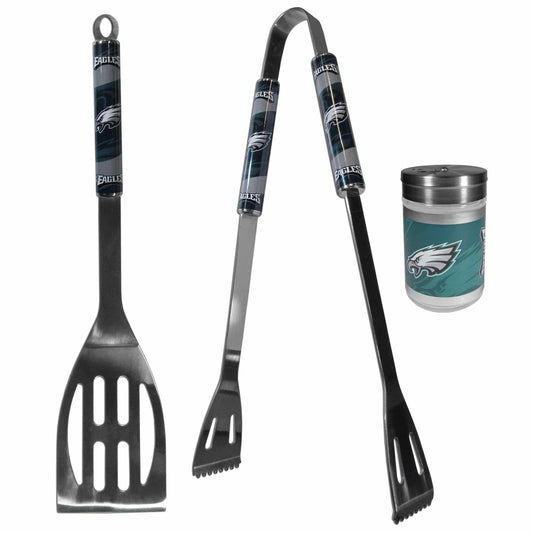 Philadelphia Eagles 2pc BBQ Set with Season Shaker - Siskiyou Buckle - Flyclothing LLC