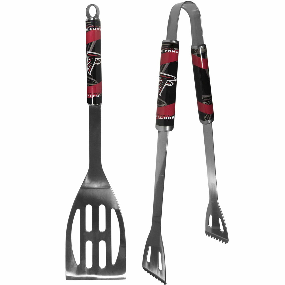 Atlanta Falcons 2 pc Steel BBQ Tool Set - Siskiyou Buckle