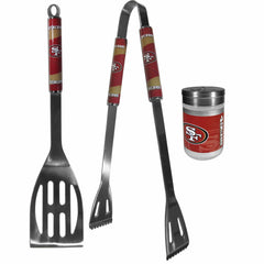 San Francisco 49ers 2pc BBQ Set with Season Shaker - Siskiyou Buckle