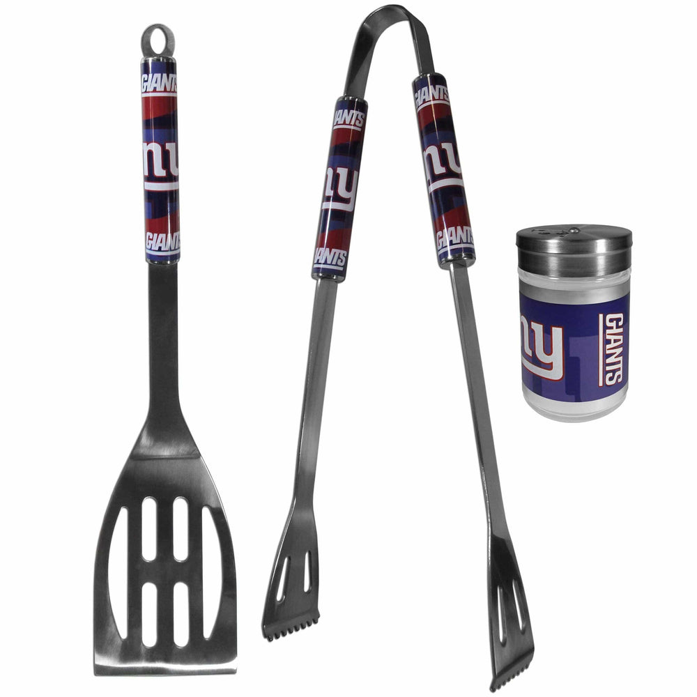 New York Giants 2pc BBQ Set with Season Shaker - Siskiyou Buckle